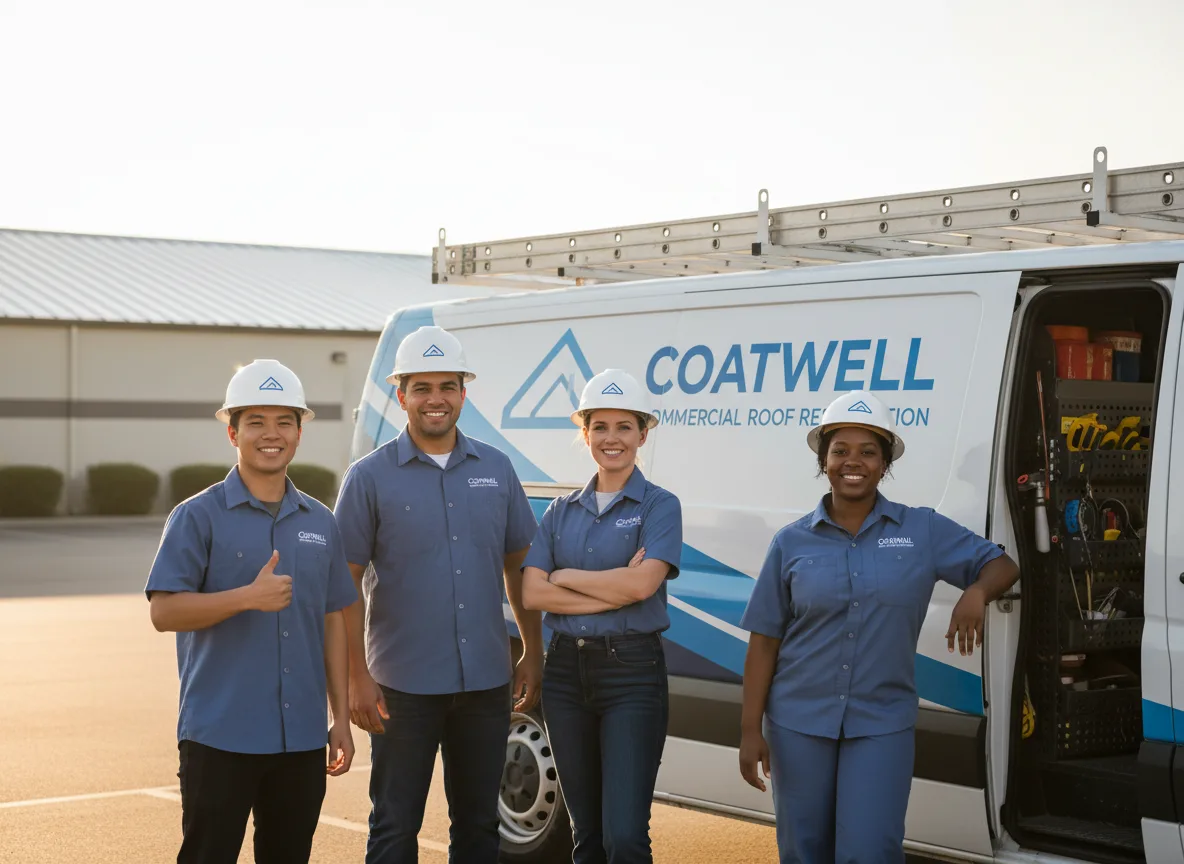 Commercial roof coating company in Oakpark, VA